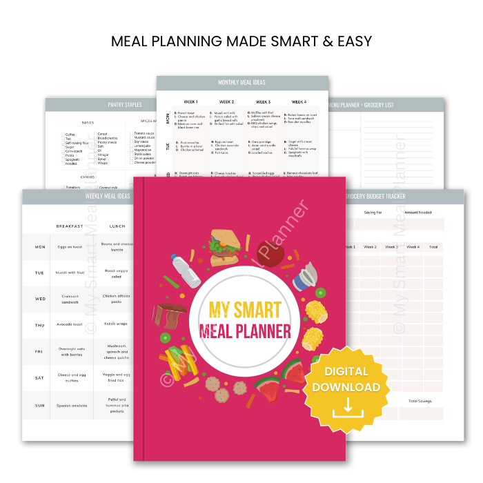 MySmart Meal Planner - Printable Bundle