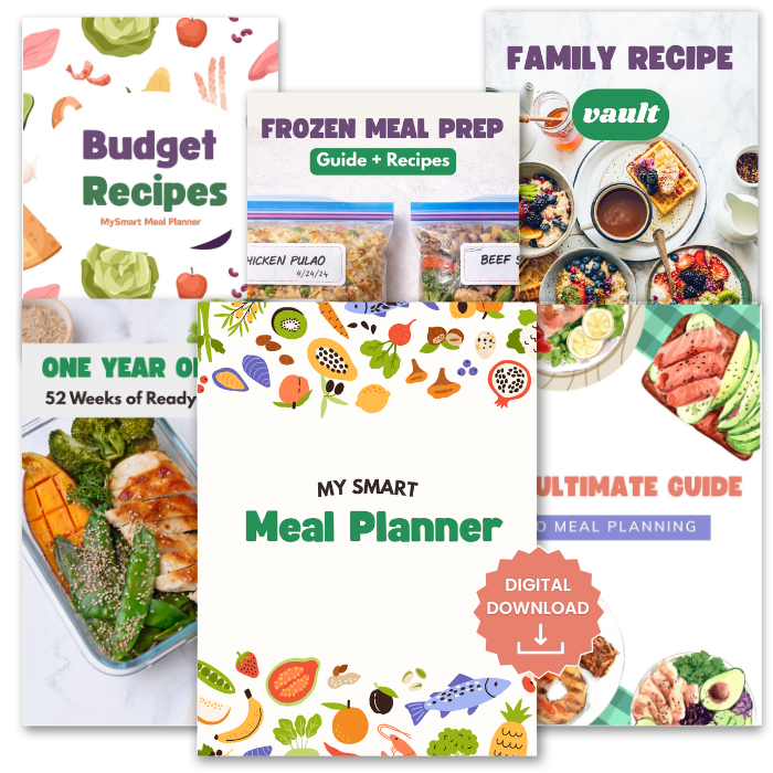 MySmart Meal Planner Bundle + FREE Bonus Gifts