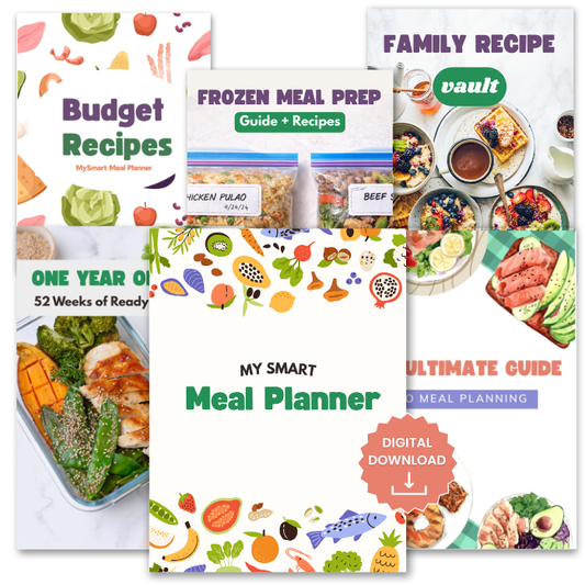 MySmart Meal Planner Bundle + FREE Bonus Gifts